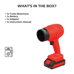 TLRX TURBO BLOWMAXX Cordless Blower – Lightweight, Powerful & Efficient
