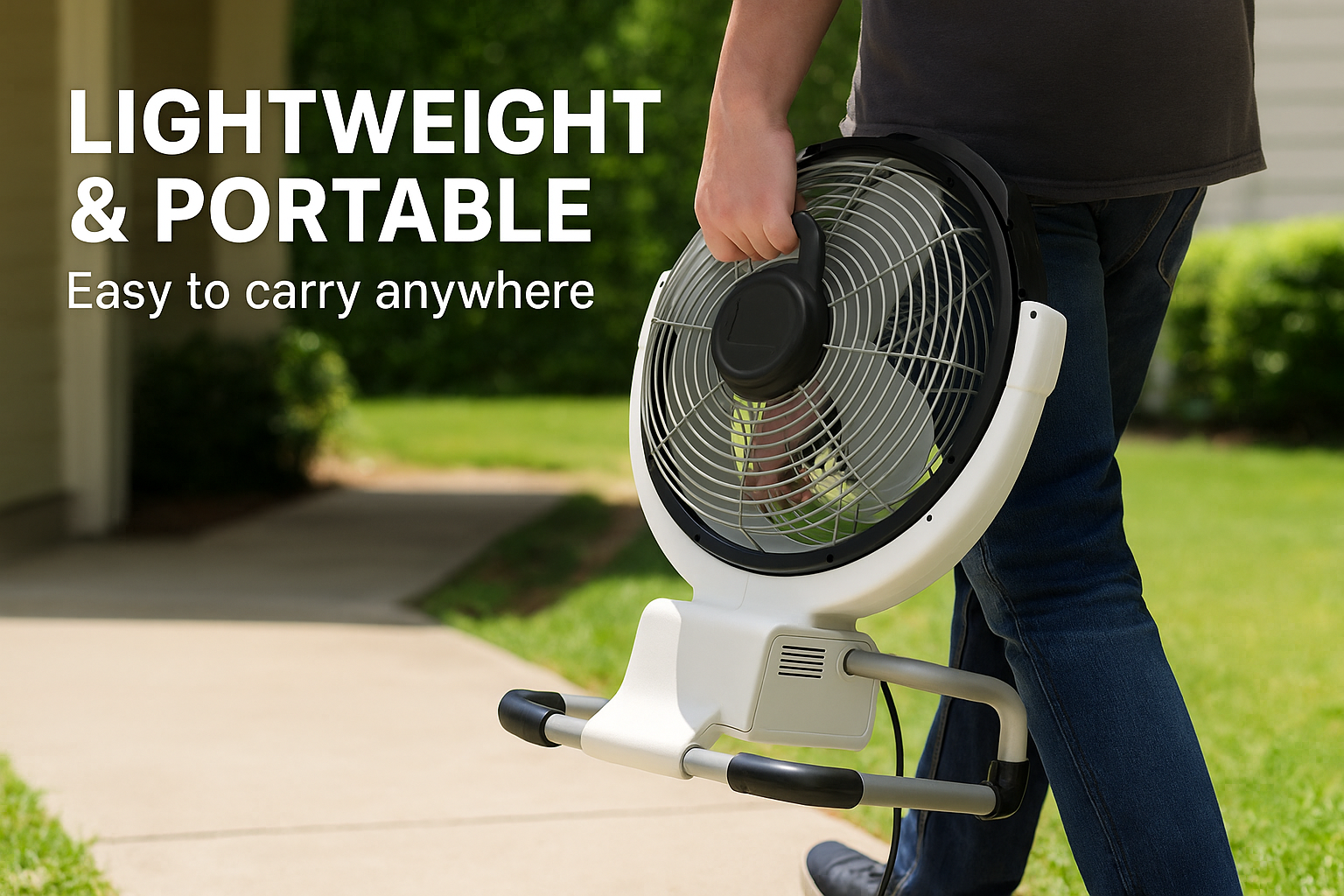 Turbo Airmaxx 40cm Cooling Fan - High Performance Portable Fan